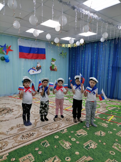День защитника Отечества в детском саду &quot;Кораблик&quot;.